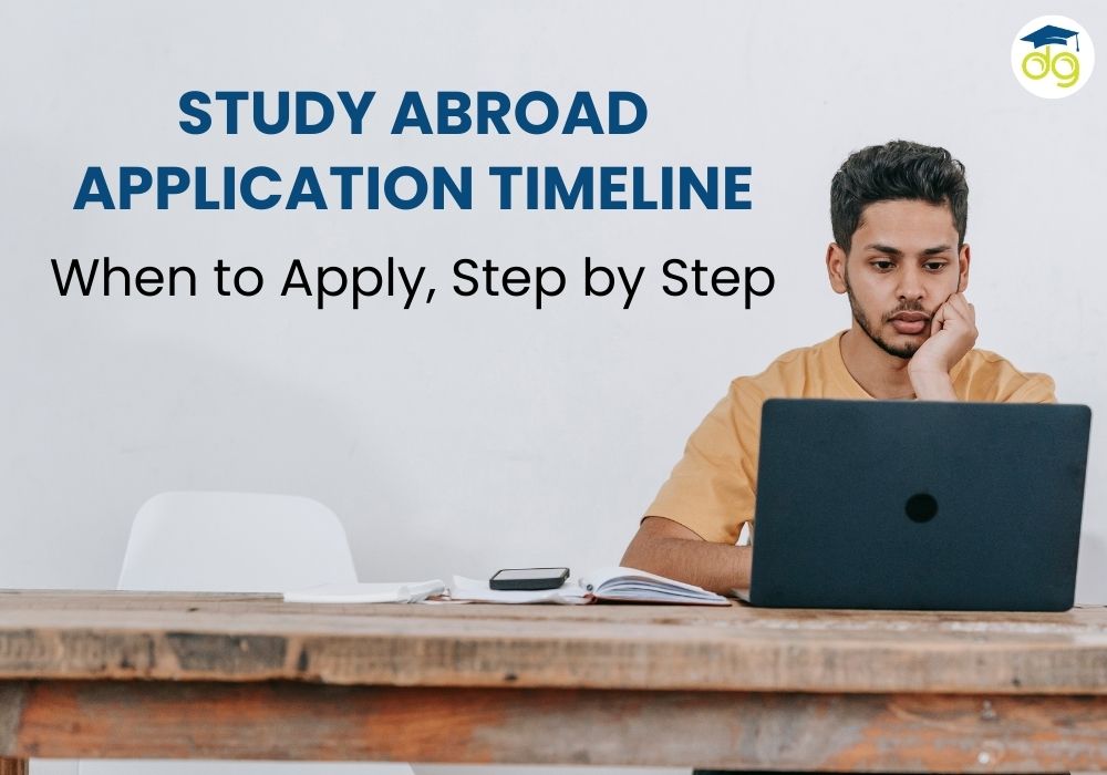 Step-by-step study abroad application timeline for Indian students planning USA, UK, Canada, Germany 2025 intake