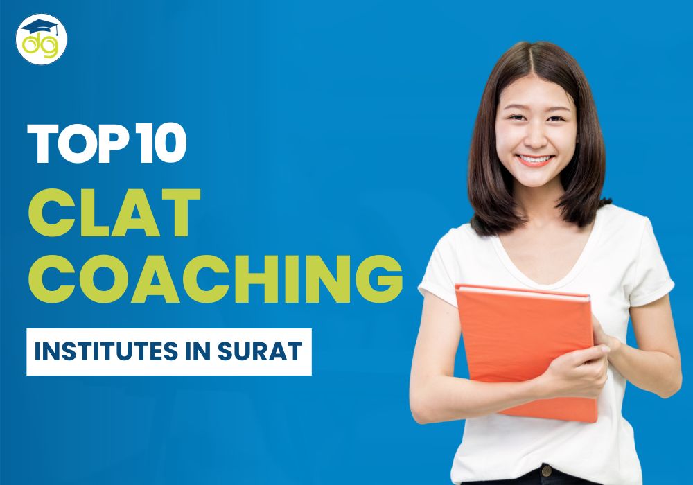 Top CLAT coaching institutes in Surat with mock tests, hostel facilities, online classes, and affordable law entrance prep