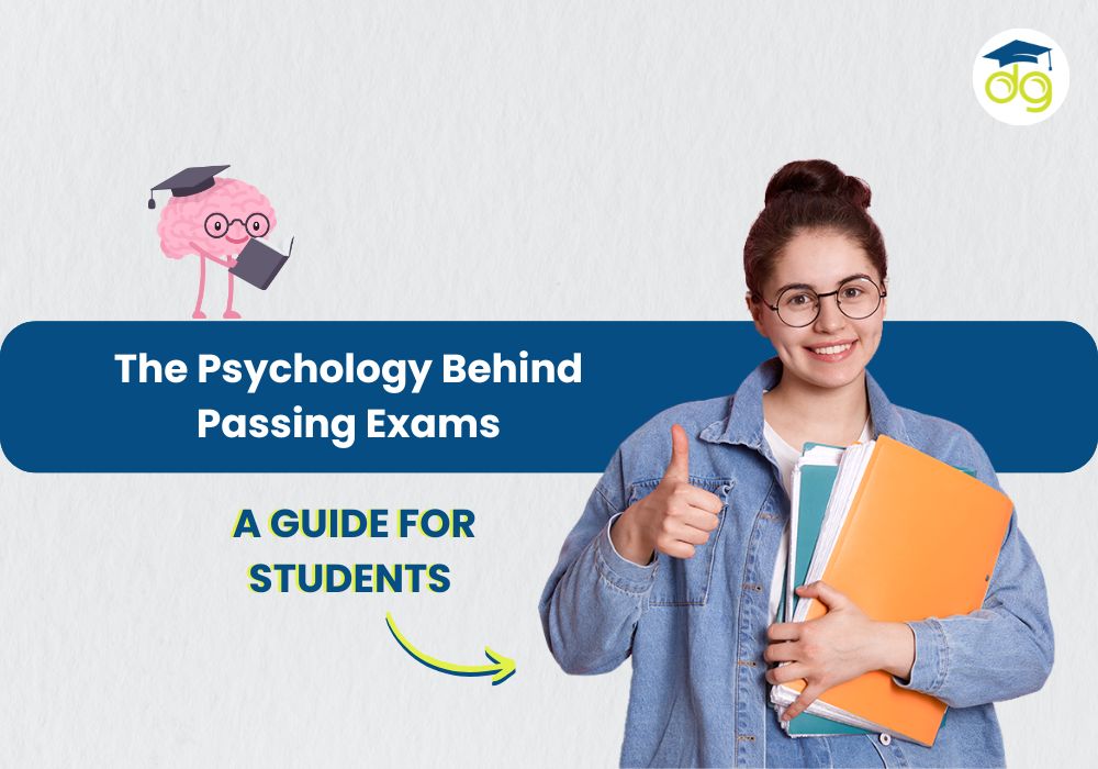 Student using psychology-based study techniques to stay focused and succeed in exams.