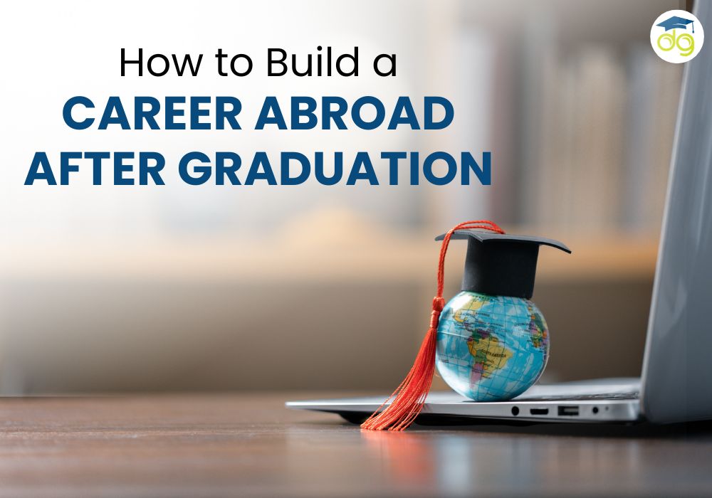 Fresh graduates exploring international career opportunities abroad