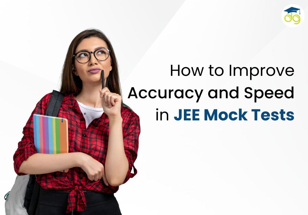 JEE aspirants practicing mock tests with strategies to improve accuracy, speed, and exam performance for JEE 2025 preparation