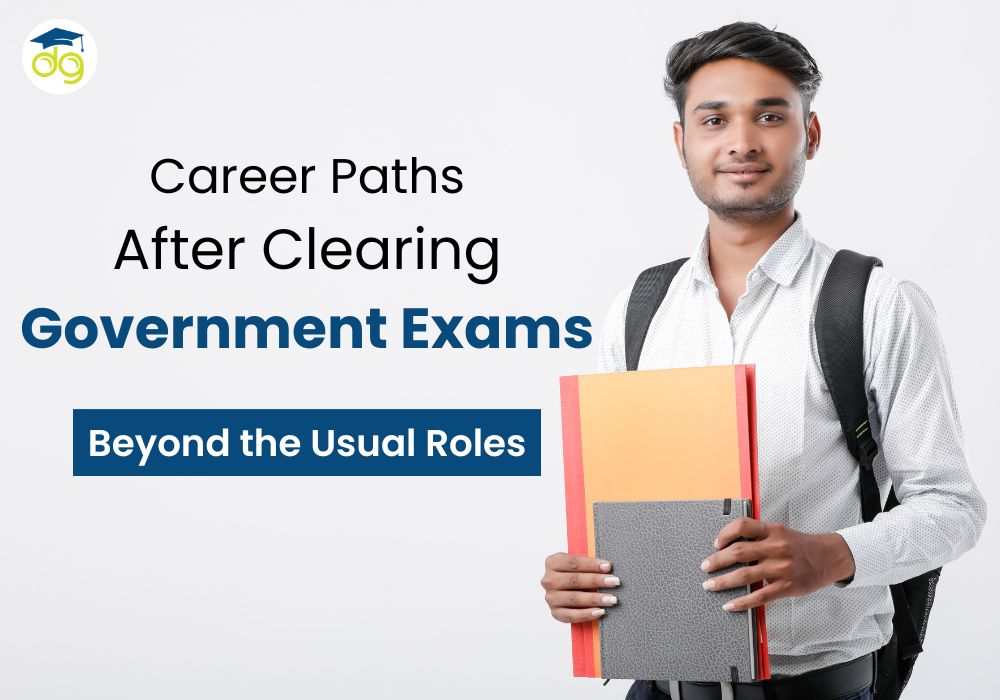 Candidate exploring diverse government career paths like ICLS, ITS, RBI, and NABARD after clearing competitive exams