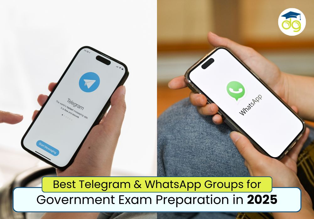 Best Telegram and WhatsApp groups for government exam preparation 2025 with free resources, notes, and daily quizzes