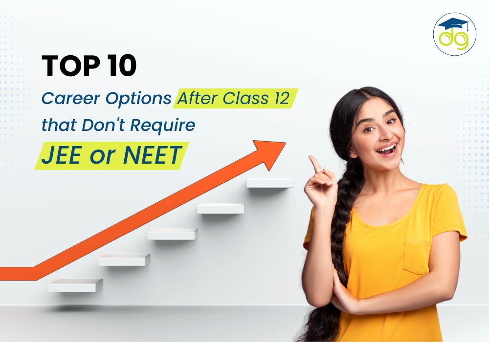 Students exploring top career options after Class 12 without appearing for JEE or NEET in India in 2025