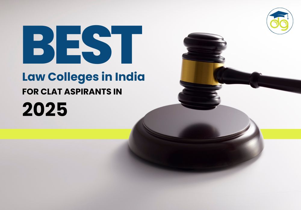 Top CLAT 2025 law colleges in India including NLSIU Bangalore and NALSAR Hyderabad for law aspirants