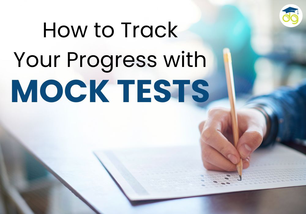 Student analyzing mock test results with charts and notes for exam preparation in 2025