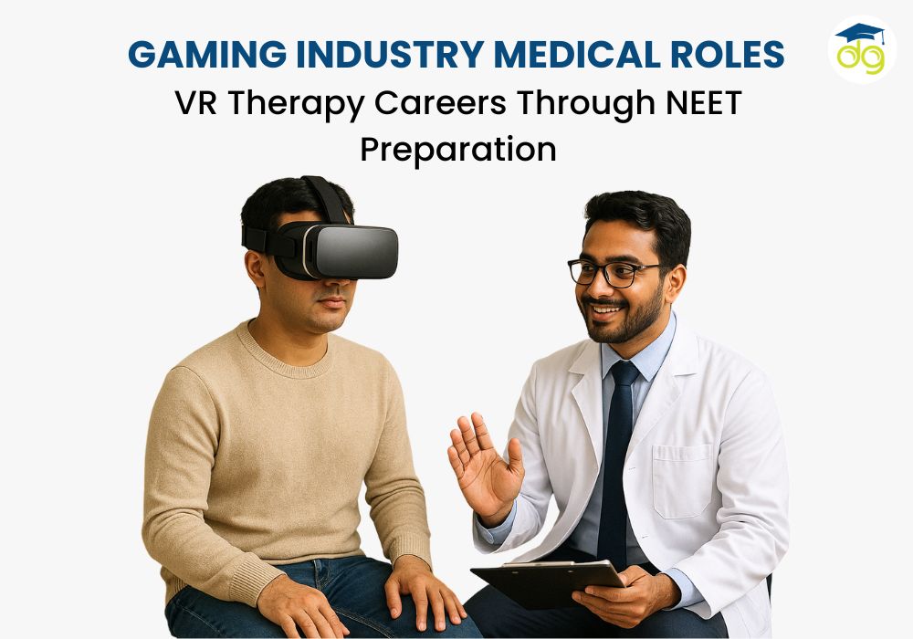 NEET students exploring VR therapy careers blending gaming and medical technology