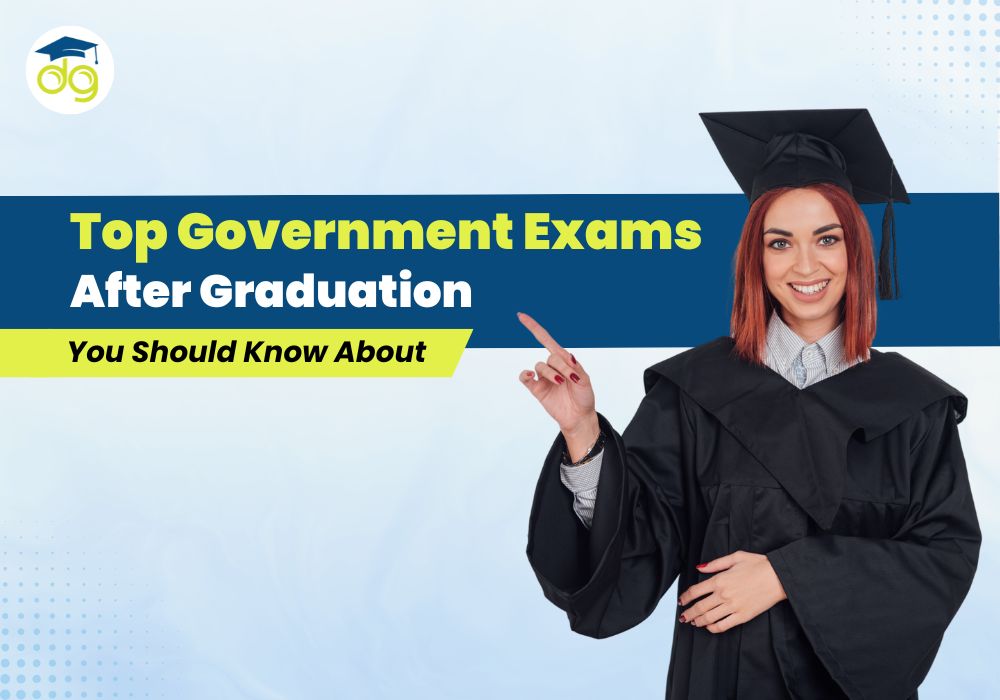 Group of young graduates preparing for top government exams after completing their college degree in India