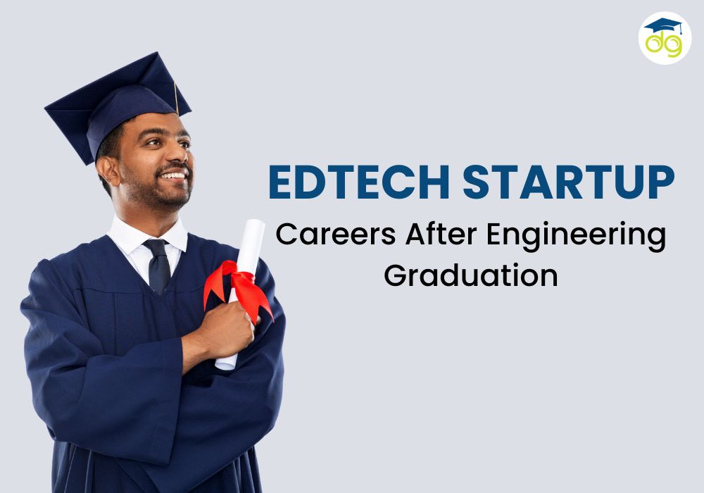 Engineering graduates exploring EdTech careers and learning app development opportunities