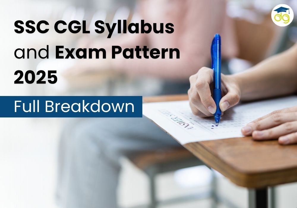 SSC CGL syllabus and exam pattern 2025 with tier-wise breakdown, marking scheme, and preparation strategy